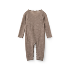 Pointelle boxpakje met scallop rand - Natural Melange - 100% merino wol - Copenhagen Colors - achterkant