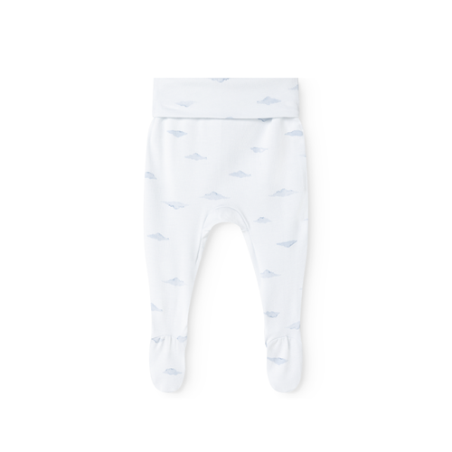 Babybroekje Pixa met voetjes - Biologisch katoen & TENCEL™ Modal - New Born Cumu Print - MarMar Copenhagen - productfoto - afbeelding 2