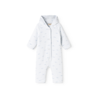 Gewatteerd babypak Rexa met capuchon - Biologisch katoen & TENCEL™ Modal - New Born Cumu Print - MarMar Copenhagen - productfoto - afbeelding 2