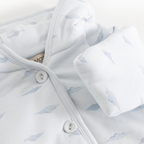Gewatteerd babypak Rexa met capuchon - Biologisch katoen & TENCEL™ Modal - New Born Cumu Print - MarMar Copenhagen - productfoto - afbeelding 3