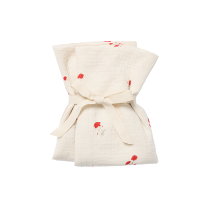 Hydrofiele doeken - Muslin Blanket - 2 paar - 60x60 cm - Poppy - Garbo&Friends