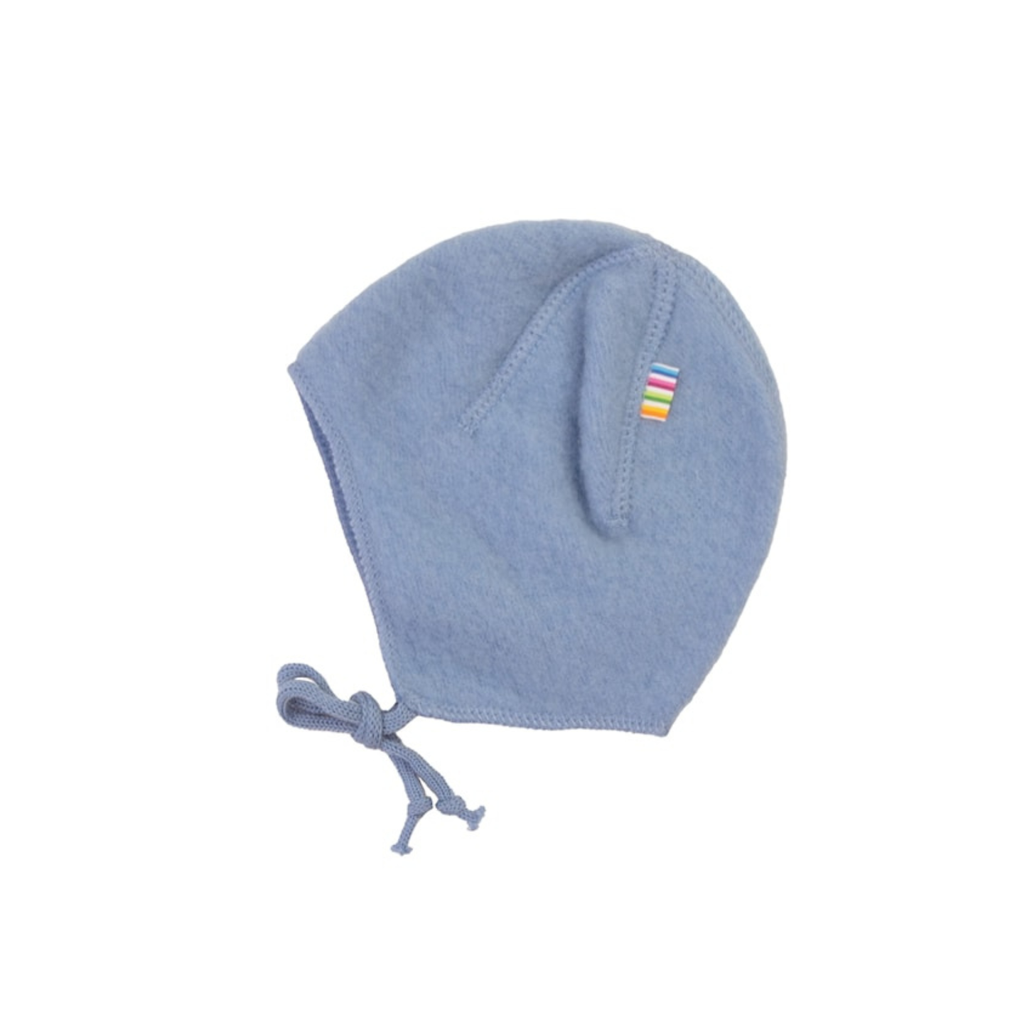 Tie beanie/Bonnet - 100% wool fleece - Joha