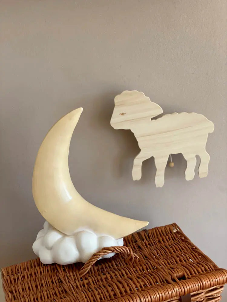 Moon night light - Crescent Moon Night Lamp - LED lamp for nursery - Egmont Toys