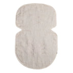 Alwero -  Inleg natural dubbelzijdig wol/linnen - Maxi Cosy inleg - Wol en Linnen- linnen kant