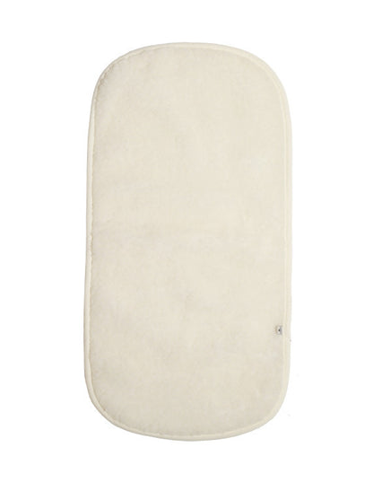Alwero - Matrasbeschermer wieg en kinderwagen - 100% natuurlijke wol - productfoto natural
