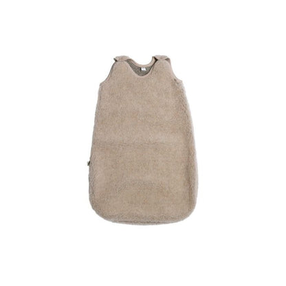 Alwero - Slaapzak zonder mouwen Light - Sand Brown - 100% wol - productfoto
