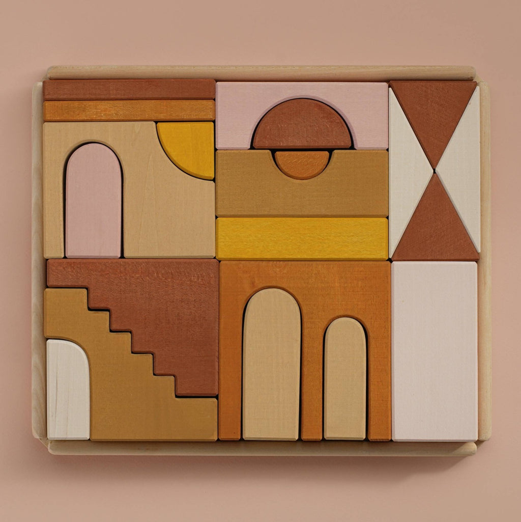 Houten bouwblokken Apartment – Open-ended play – Raduga Grëz