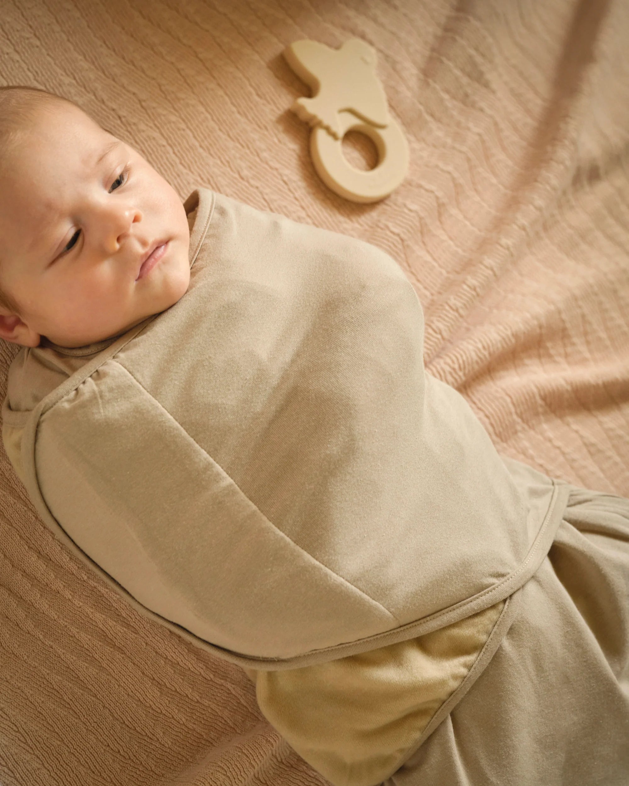 Inbakerslaapzak - Baby Swaddle - Biologisch katoen - Moonboon - productfoto - afbeelding 4
