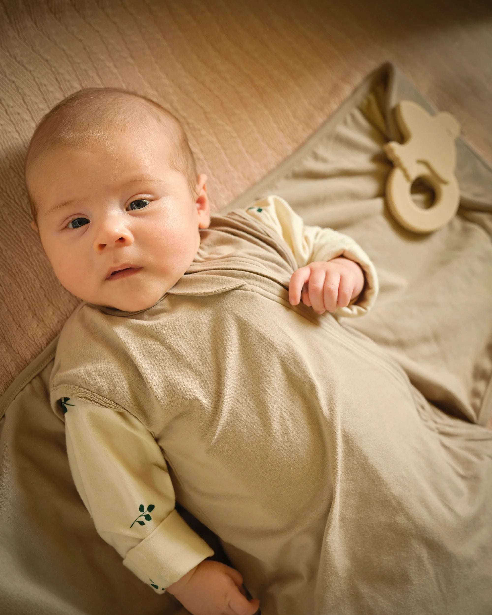 Inbakerslaapzak - Baby Swaddle - Biologisch katoen - Moonboon - productfoto - afbeelding 6