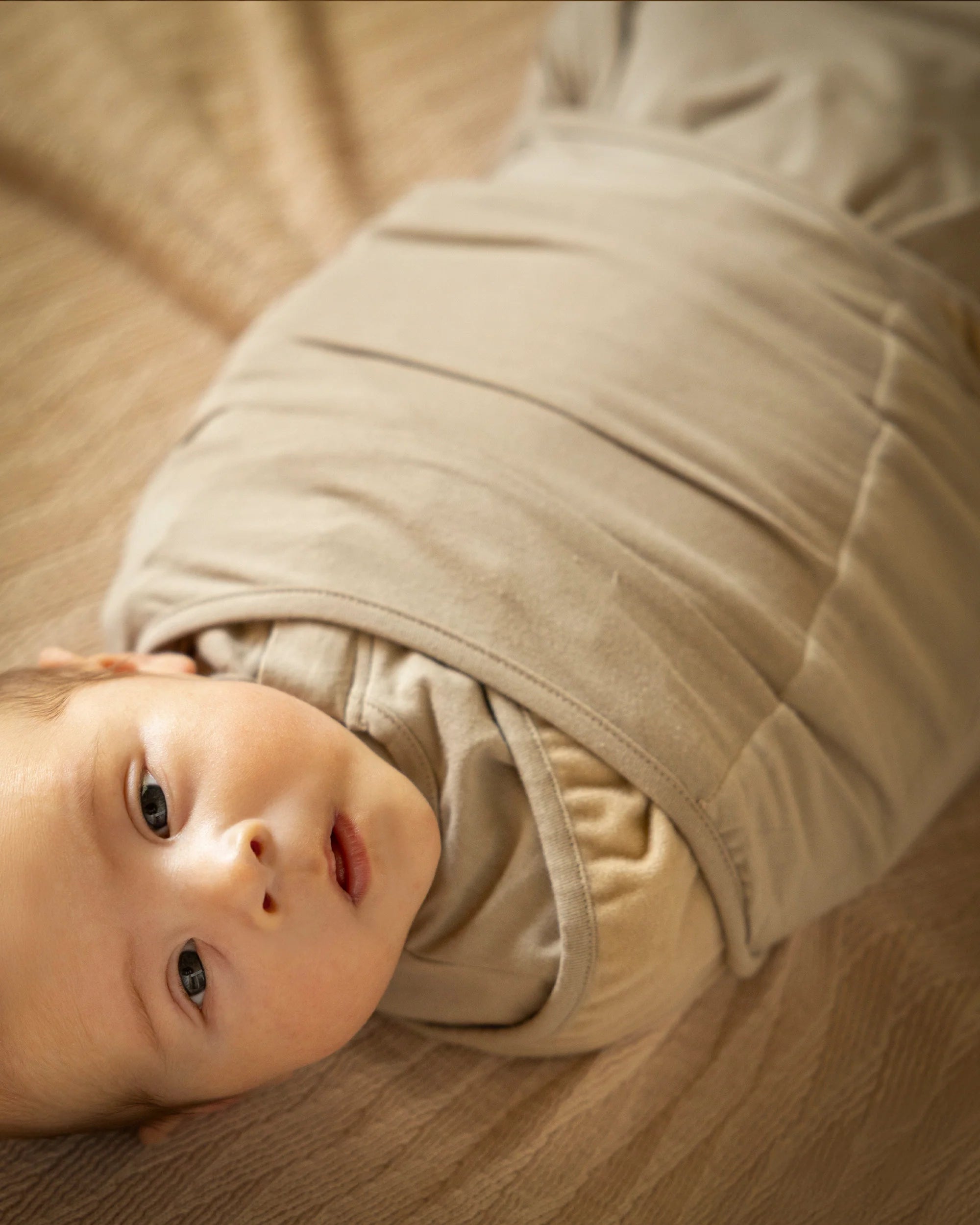 Inbakerslaapzak - Baby Swaddle - Biologisch katoen - Moonboon - productfoto - afbeelding 5