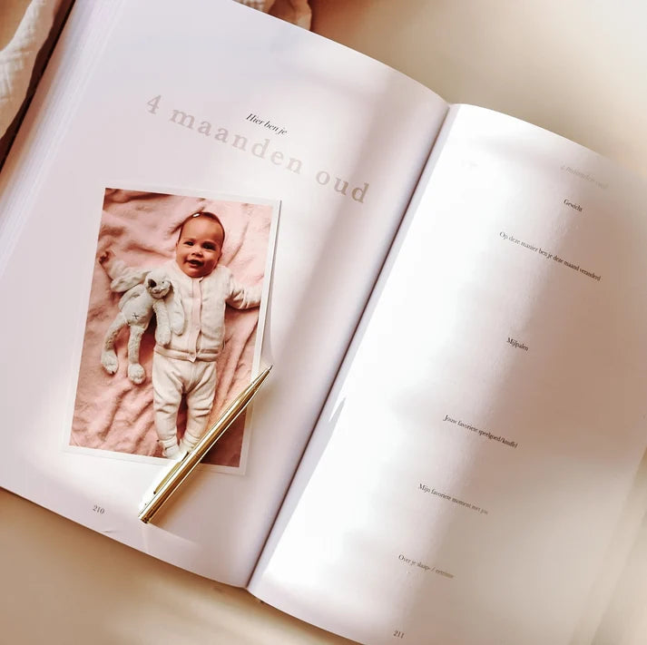 Het begin van jouw leven – Alles-in-één zwangerschaps- en babyinvulboek van 0 tot 1 jaar – Birth Lines