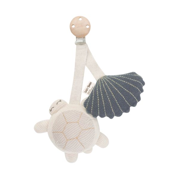 Pram Toy Tilly the Turtle - Organic Cotton - Baby Bello