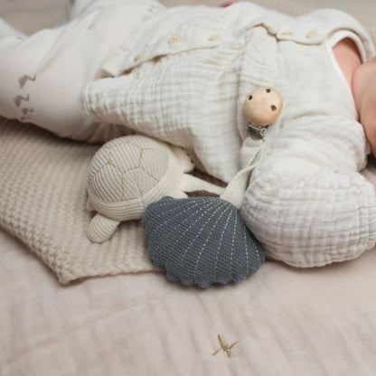 Pram Toy Tilly the Turtle - Organic Cotton - Baby Bello