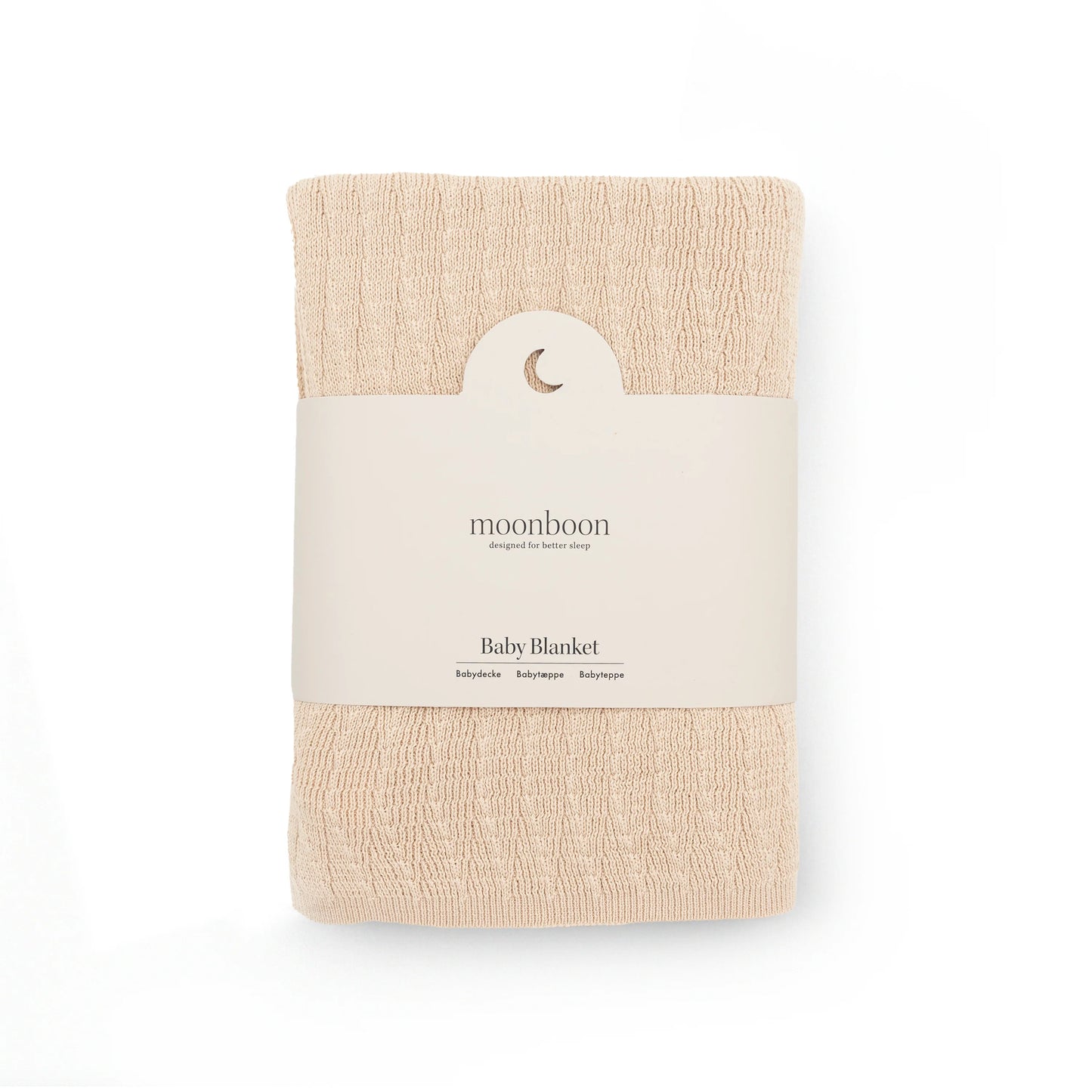 Baby dekentje - Soft Baby Blanket - Biologisch katoen - Moonboon