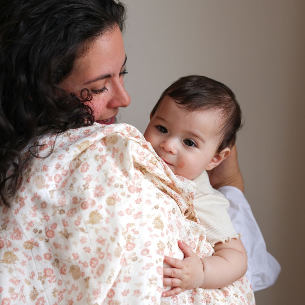 Hydrofiele doek XL - Swaddle - Augusta - 120x120cm - CamCam Copenhagen baby