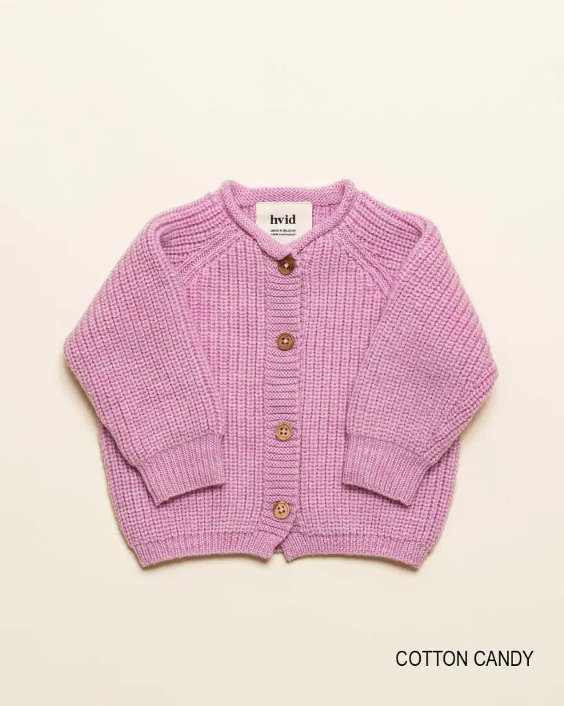 Knitted cardigan Inga - Seamless cardigan – Merino wool – HVID