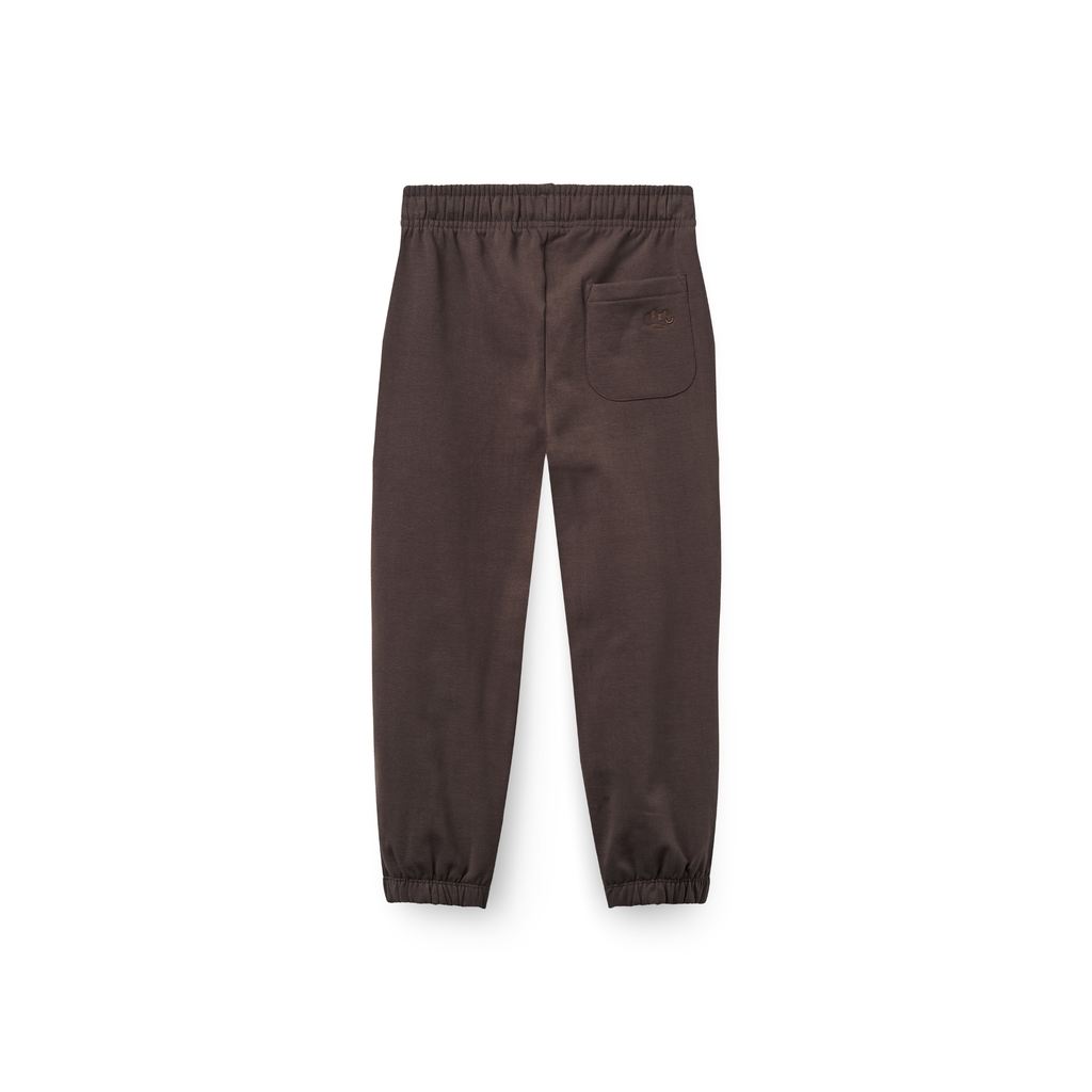 Jogginsbroek - Classic sweatpants - Brown Melange - Biologisch katoen - Copenhagen Colors - achterkant