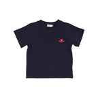 T-shirt cowboy - Biologisch katoen - Navy - Copenhagen Colors voorkant