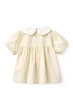 Top met kraag - Biologisch katoen - Cream/wit - Copenhagen Colors achter