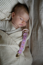 Speenkoord Cancun - Handgemaakt - Baby Bloom Clips - productfoto - afbeelding 3