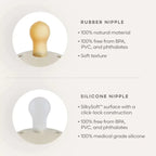 FRIGG latex speen - Rope - Portobello - 100% natuurrubber - productfoto