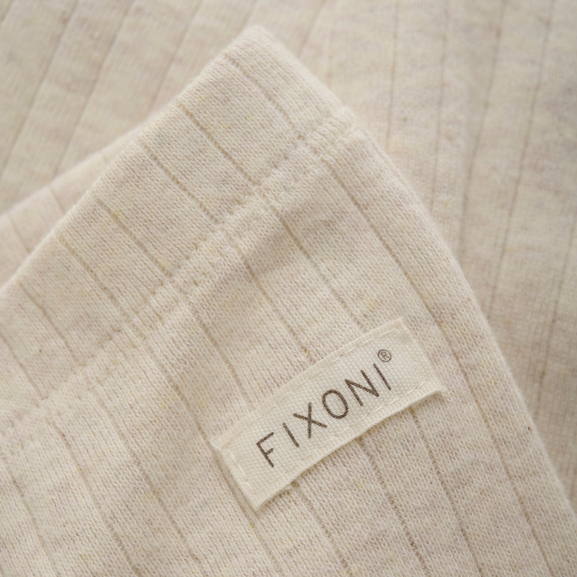 Fixoni - Leggings Melange - Rib - 100% katoen