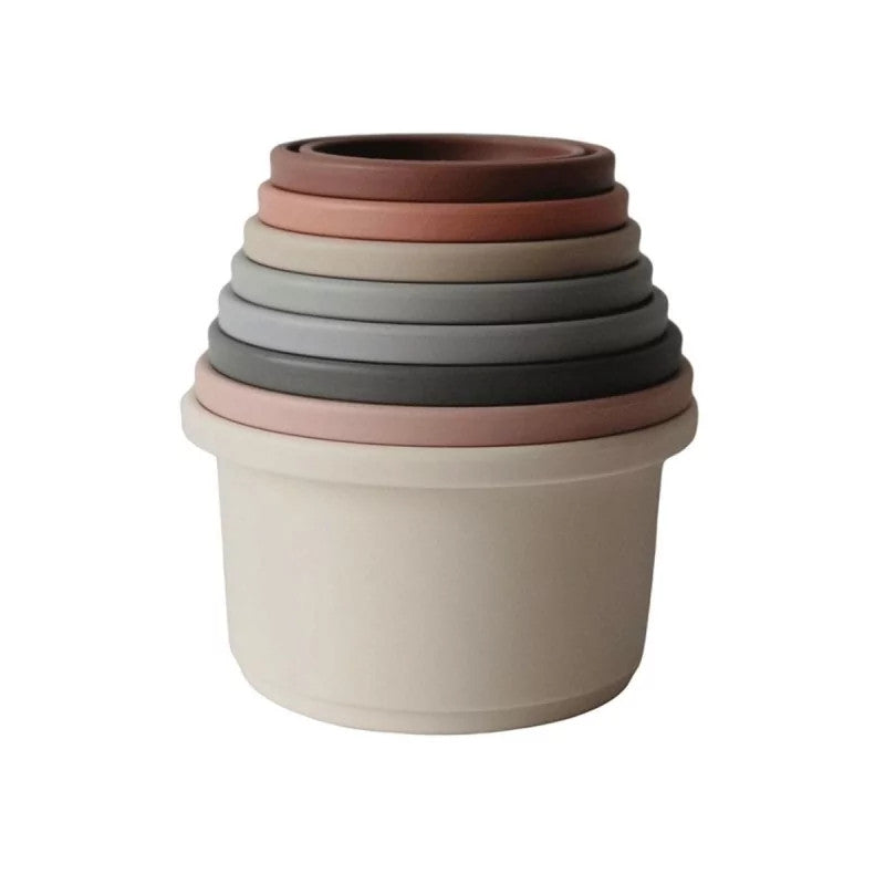Mushie - Stapeltoren - 100% vrij van BPA, PVC en ftalaten
