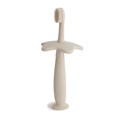 Mushie - Training Tandenborstel - 100% voedselveilig silicone