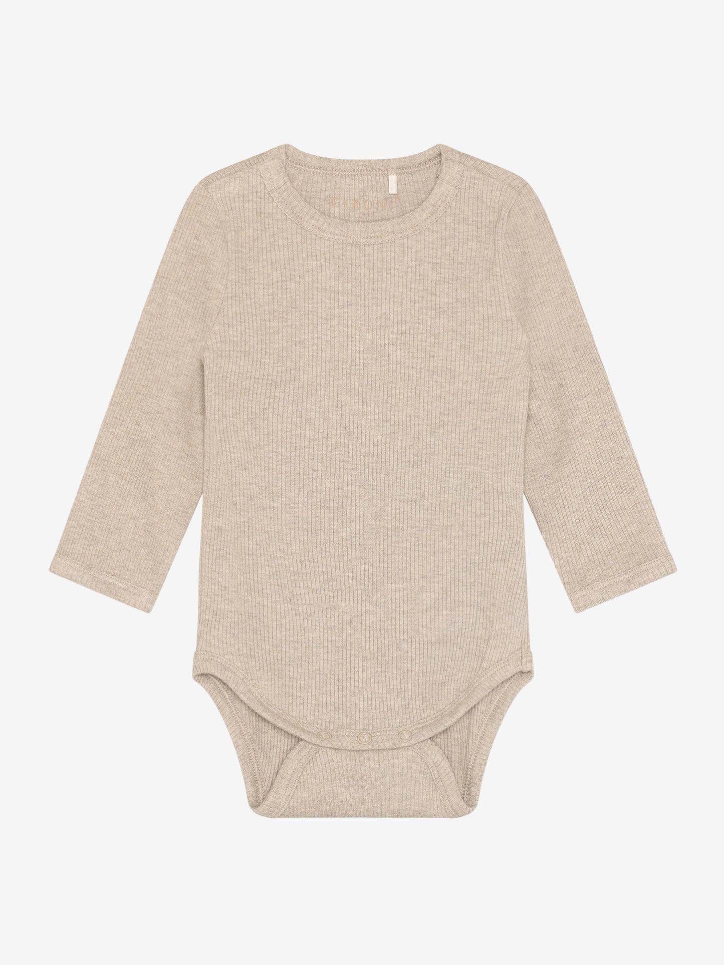 Romper - Modal/katoen - Beige/Pure Cashmere - Fixoni voor