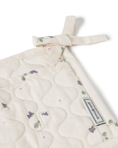 Viola Satin gewatteerde bedzak - Bedpocket - Garbo & Friends
