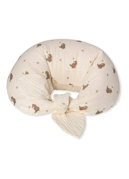 Pregnancy/Nursing Pillow - Organic Cotton - Bees and Bears - That's Mine