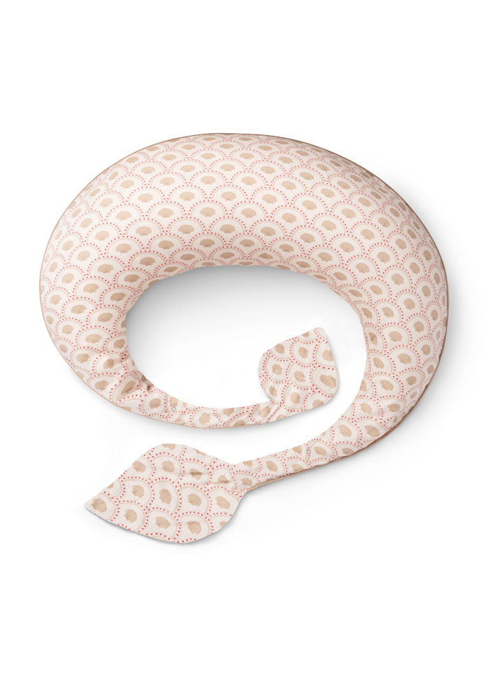 Pregnancy/Nursing Pillow - Organic Cotton - Block Shell - That's Mine