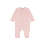 Boxpakje/Pyjama - Merino wol en zijde - Rose Smoke - HUTTEliHUT voorkant