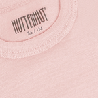 Baby romper lange mouw - Rose Smoke - Tencel en merino wol - HUTTEliHUT close up