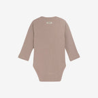 Romper lange mouw - Modal katoen - Etherea/beige - Huttelihut achter