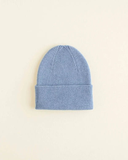 Knitted beanie - Fonzie newborn - Merino wool - HVID