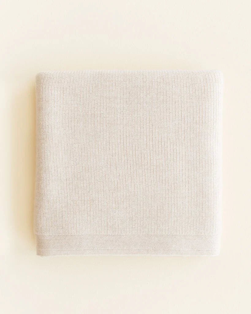 Baby Dekentje - Felix Blanket - Merinowol - HVID - productfoto - afbeelding 6