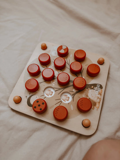 Pop & Peek - Memory-Spiel - Holzspielzeug - Mrs Ertha