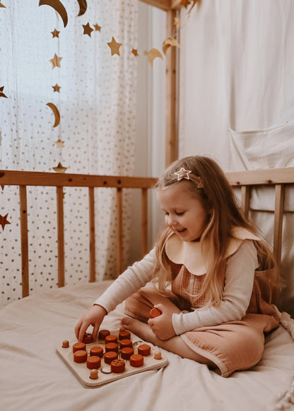 Pop & Peek - Memory-Spiel - Holzspielzeug - Mrs Ertha
