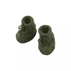 Booties with ties - Wool fleece - Organic merino wool - Engel Natur