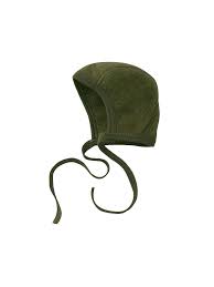 Strik mutsje - Bonnet - Wol fleece - Biologisch merino wol - Engel Natur