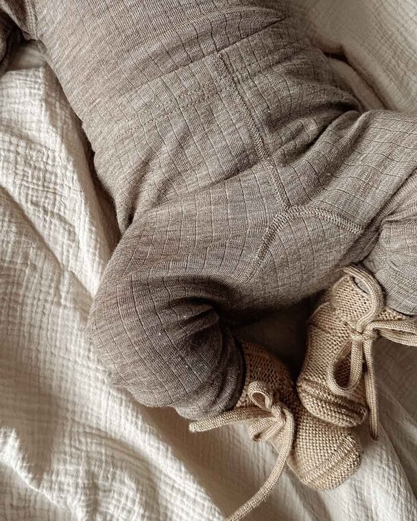 Leggings - 100% merino wool - Joha