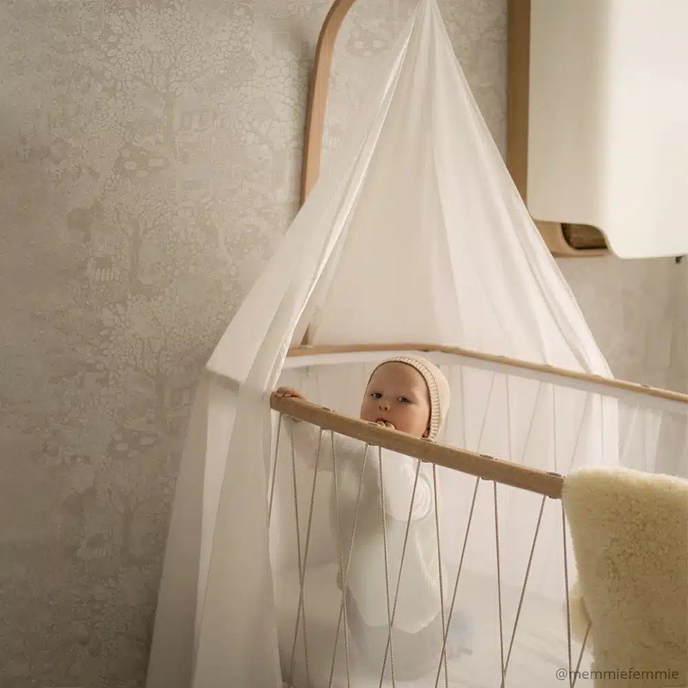 KANO Bed Arrow - Houten Hemelboog voor KUMI Cradle & KIMI Bed - Beech Wood - Charlie Crane