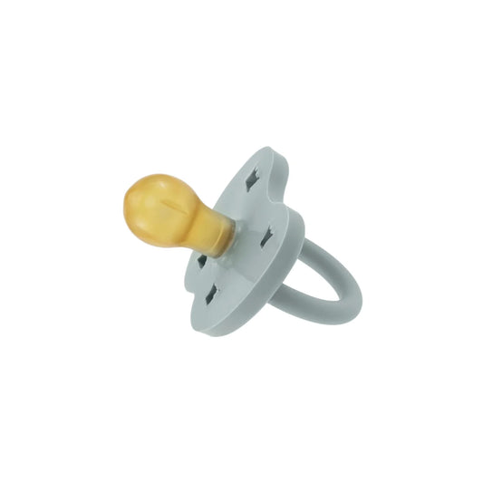 HEVEA - Pacifier Milky White Round - Teat - 100% natural rubber - 100% plastic-free