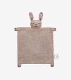 Gebreid knuffeldoekje - Alpaca wol - Bunny/Konijn - Sand - Main Sauvage - productfoto