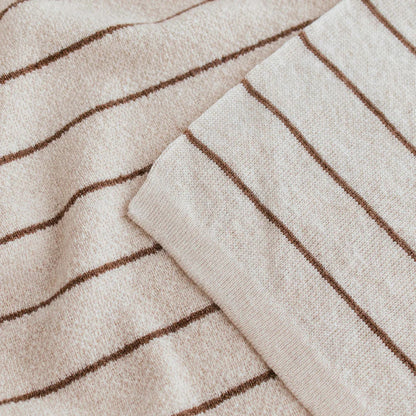 Blanket Harry - Merino wool - Striped - HVID