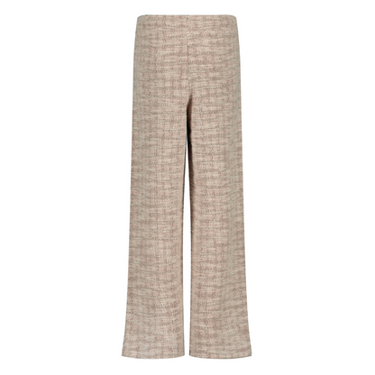 Broek Tracy - Katoen - Multi check - Levv achterkant