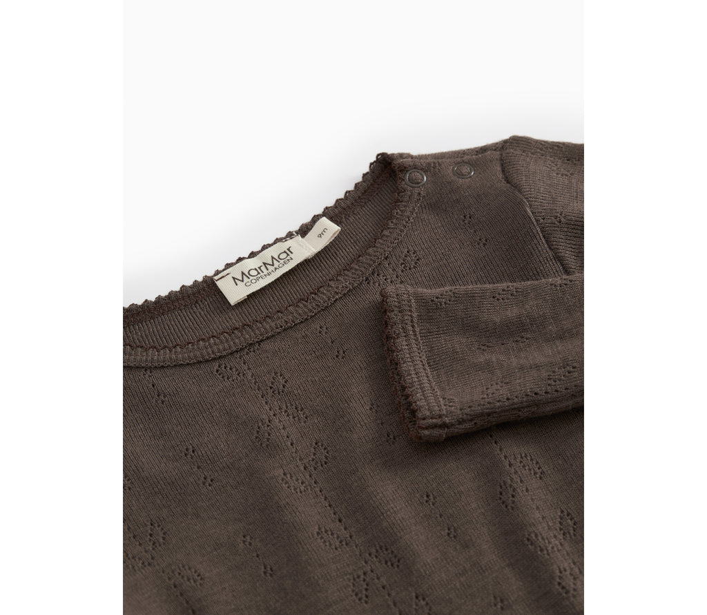 Romper Pointelle - 100% merinowol - Benedikte - MarMar Copenhagen
