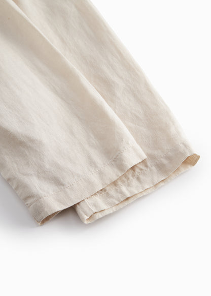 Linnen broekje Panu - Kit/Beige - MarMar Copenhagen onder