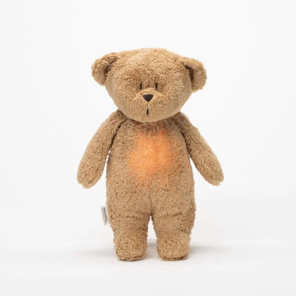 Knuffel met geluid - The Humming Bear 2.0 - Cappuccino - Moonie product
